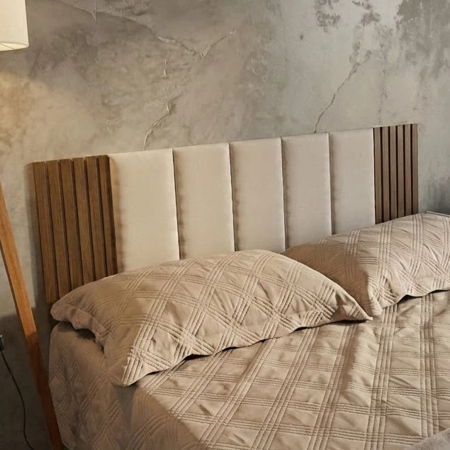 Cabeceira Modular Estofada com Mdf