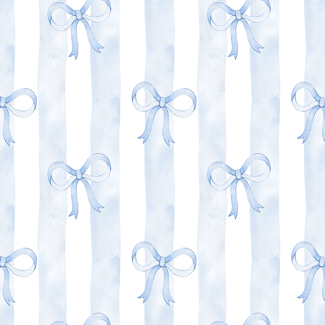 Papel de Parede Candy Baby Laços Autocolante